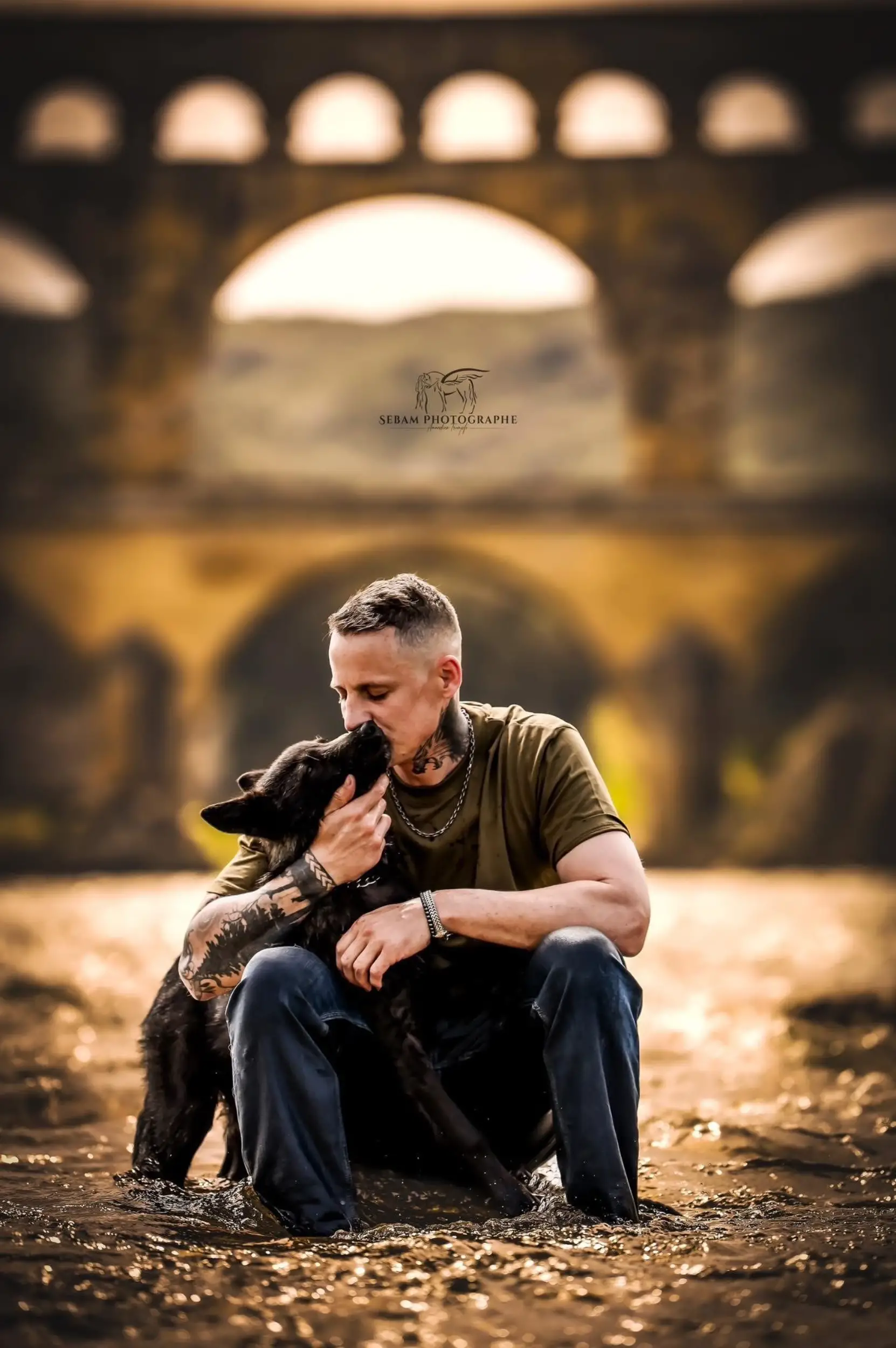 Vincent et son chien